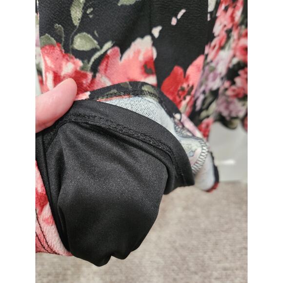 Fervour Modcloth Floral Skater Dress Size 2x 2 18 20 Fit Flare - Picture 3 of 7